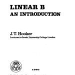خرید و دانلود نسخه کامل کتاب Linear B: an introduction