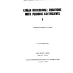 خرید و دانلود نسخه کامل کتاب Linear Differential Equations With Periodic Coefficients