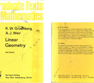 خرید و دانلود نسخه کامل کتاب Linear Geometry