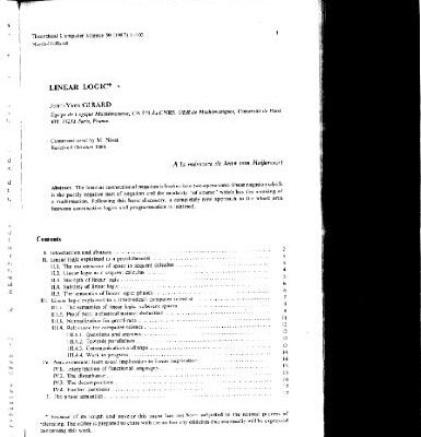 خرید و دانلود نسخه کامل کتاب Linear Logic