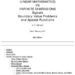 خرید و دانلود نسخه کامل کتاب Linear mathematics in infinite dimensions: signals, BVPs, special functions