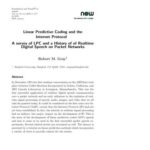خرید و دانلود نسخه کامل کتاب Linear Predictive Coding and the Internet Protocol