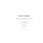 خرید و دانلود نسخه کامل کتاب Lineare Algebra : ein modultheoretischer Zugang mit einem Blick auf die Geometrie