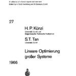 خرید و دانلود نسخه کامل کتاب Lineare Optimierung grosser Systeme