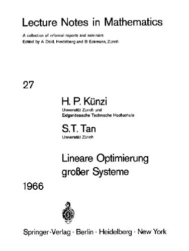 خرید و دانلود نسخه کامل کتاب Lineare Optimierung grosser Systeme_68b3d07ebe42c.jpeg خرید و دانلود نسخه کامل کتاب Lineare Optimierung grosser Systeme