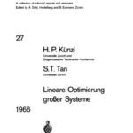 خرید و دانلود نسخه کامل کتاب Lineare Optimierung grosser Systeme