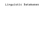 خرید و دانلود نسخه کامل کتاب Linguistic databases