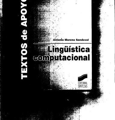 خرید و دانلود نسخه کامل کتاب Lingüística computacional : introd. a los modelos simbólicos, estadísticos y biológicos