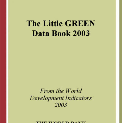 خرید و دانلود نسخه کامل کتاب Little Green Data Book 2003