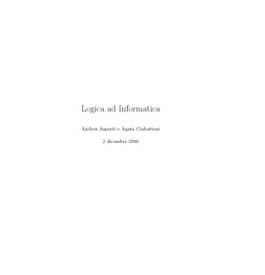 خرید و دانلود نسخه کامل کتاب Logica a informatica