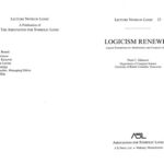 خرید و دانلود نسخه کامل کتاب Logicism Renewed: Logical Foundations for Mathematics and Computer Science