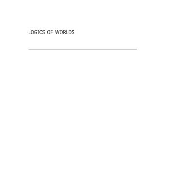 خرید و دانلود نسخه کامل کتاب Logics of Worlds (Being and Event, 2)