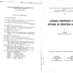خرید و دانلود نسخه کامل کتاب Logiques Construites Par Une Methode de Deduction Naturelle