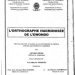 خرید و دانلود نسخه کامل کتاب L’orthographe harmonisée de l’ewondo