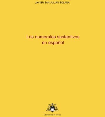 خرید و دانلود نسخه کامل کتاب Los numerales sustantivos en espanol