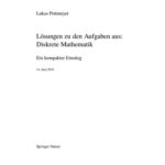 خرید و دانلود نسخه کامل کتاب Lösungen zu den Aufgaben aus: Diskrete Mathematik Ein kompakter Einstieg