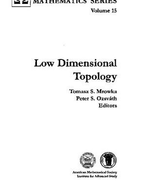 خرید و دانلود نسخه کامل کتاب Low Dimensional Topology