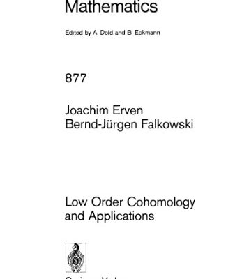 خرید و دانلود نسخه کامل کتاب Low Order Cohomology and Applications