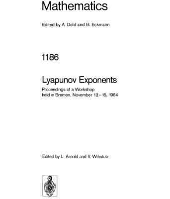 خرید و دانلود نسخه کامل کتاب Lyapunov Exponents