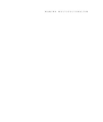 خرید و دانلود نسخه کامل کتاب Making Multiculturalism: Boundaries and Meaning in U.S. English Departments