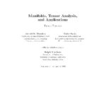 خرید و دانلود نسخه کامل کتاب Manifolds, Tensor analysis, and Applications (draft 2003-01-05) (Springer)