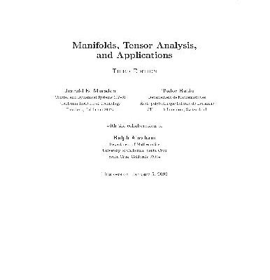 خرید و دانلود نسخه کامل کتاب Manifolds, Tensor analysis, and Applications (draft 2003-01-05) (Springer)
