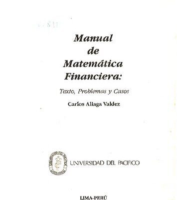 خرید و دانلود نسخه کامل کتاب Manual de matemática financiera: texto, problemas y casos