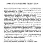 خرید و دانلود نسخه کامل کتاب Marx’s Grundrisse and Hegel’s Logic