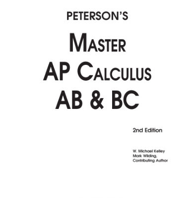 خرید و دانلود نسخه کامل کتاب Master AP Calculus AB, 3rd ed (Master the Ap Calculus Ab & Bc Test)