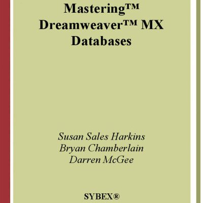 خرید و دانلود نسخه کامل کتاب Mastering Dreamweaver MX Databases