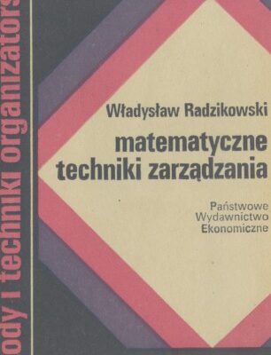 خرید و دانلود نسخه کامل کتاب Matematyczne techniki zarządzania