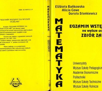 خرید و دانلود نسخه کامل کتاب Matematyka, egzamin wstępny na wyższe uczelnie