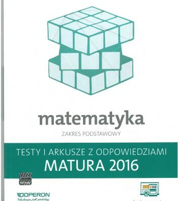 خرید و دانلود نسخه کامل کتاب Matematyka : matura 2016 : zakres podstawowy : testy i arkusze