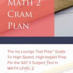 خرید و دانلود نسخه کامل کتاب Math 2 Cram Plan [SAT 2 Math Test Prep]: The Ivy Lounge Test Prep Guide to High-Speed, High-Impact Prep for the SAT II Subject Test in Math Level 2