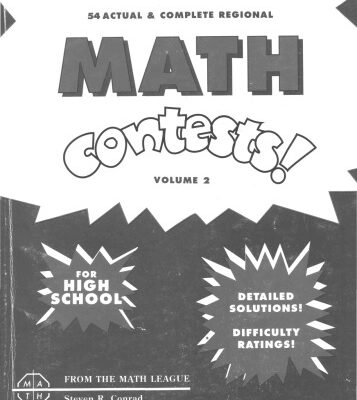خرید و دانلود نسخه کامل کتاب Math Contests for High School, Volume 2: School Years 1982-83 through 1990-91