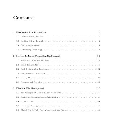 خرید و دانلود نسخه کامل کتاب Math Problems solving with Matlab Programming