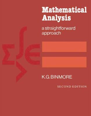 خرید و دانلود نسخه کامل کتاب Mathematical Analysis: A Straightforward Approach