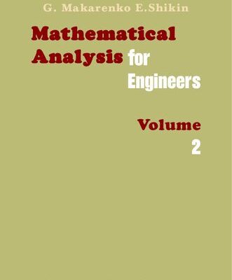 خرید و دانلود نسخه کامل کتاب Mathematical Analysis for Engineers, Volume 2