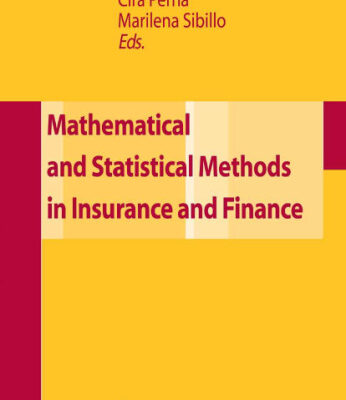 خرید و دانلود نسخه کامل کتاب Mathematical And Statistical Methods In Insurance And Finance