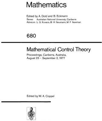 خرید و دانلود نسخه کامل کتاب Mathematical Control Theory