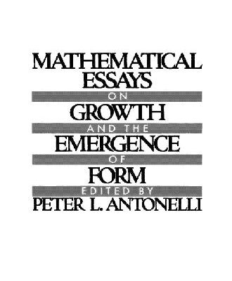 خرید و دانلود نسخه کامل کتاب Mathematical essays on growth and the emergence of form