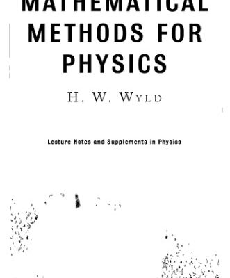 خرید و دانلود نسخه کامل کتاب Mathematical methods for physics