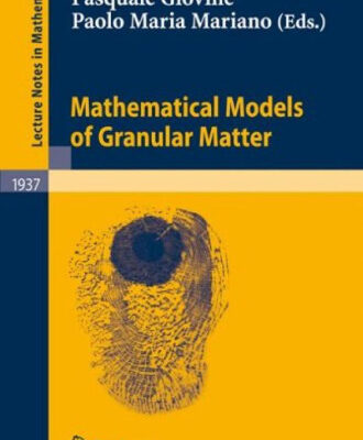 خرید و دانلود نسخه کامل کتاب Mathematical Models of Granular Matter
