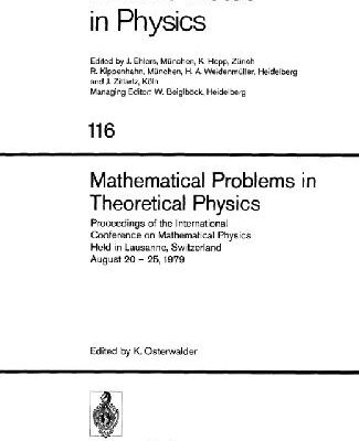 خرید و دانلود نسخه کامل کتاب Mathematical Problems in Theoretical Physics