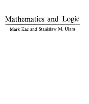 خرید و دانلود نسخه کامل کتاب Mathematics and Logic
