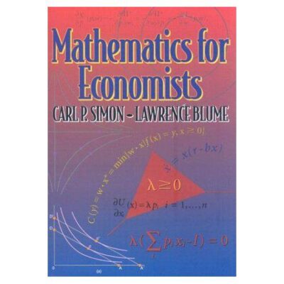 خرید و دانلود نسخه کامل کتاب Mathematics for Economists