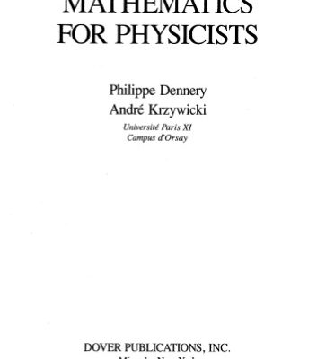 خرید و دانلود نسخه کامل کتاب Mathematics for physicists