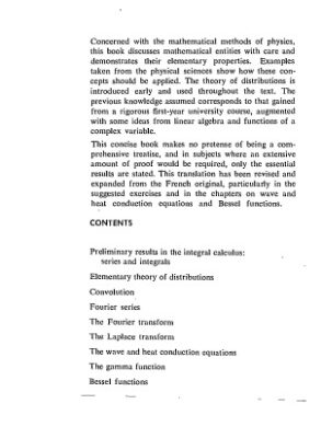 خرید و دانلود نسخه کامل کتاب Mathematics for the physical sciences