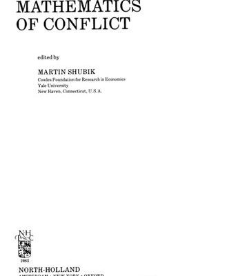 خرید و دانلود نسخه کامل کتاب Mathematics of Conflict