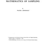 خرید و دانلود نسخه کامل کتاب Mathematics of Sampling
